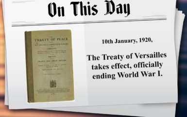On This Day: 10th January 1920