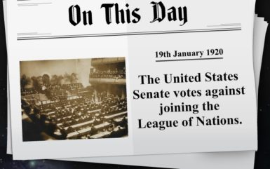 On This Day: 19th January 1920