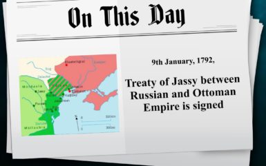 On This Day: 9th January 1792