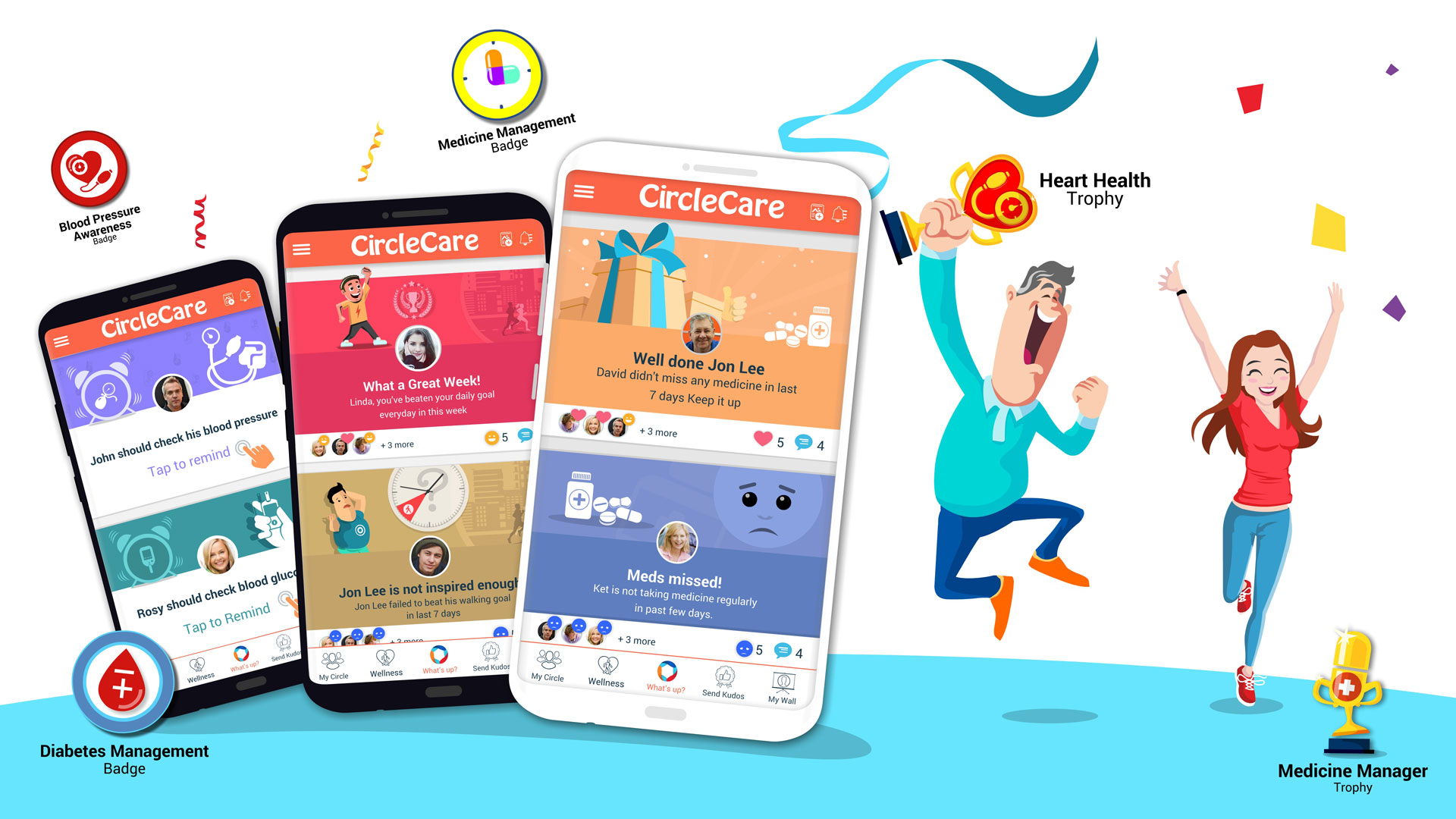 CircleCare-motivation-achieve-health-goals-app