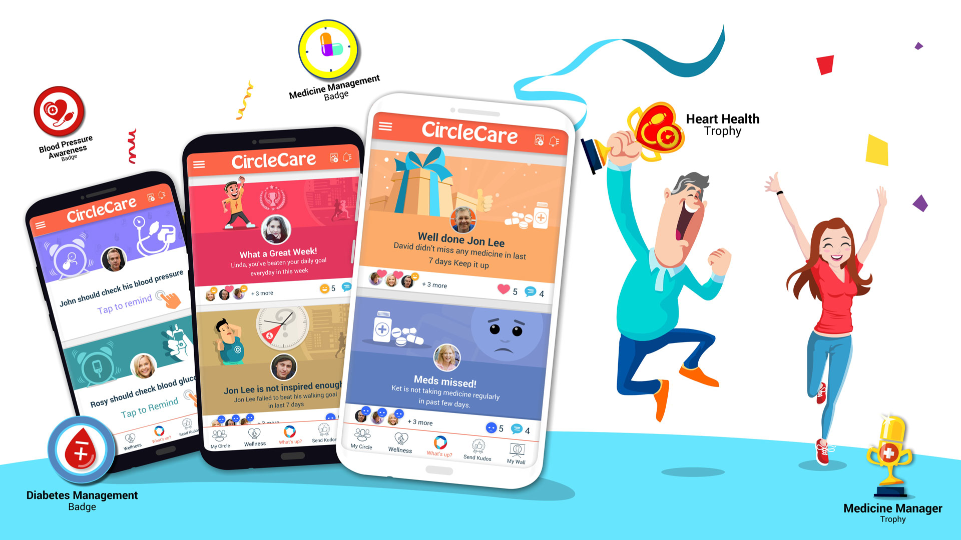 CircleCare-motivation-achieve-health-goals-app