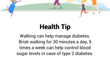 Is walking good for diabetics?