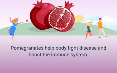 What does a pomegranate do to your body?