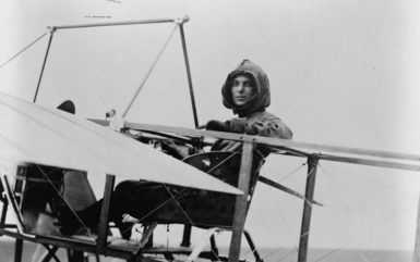 16th April 1912 – First Woman Flies Airplane Across English Channel
