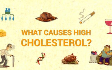 What Causes High  Blood Cholesterol?