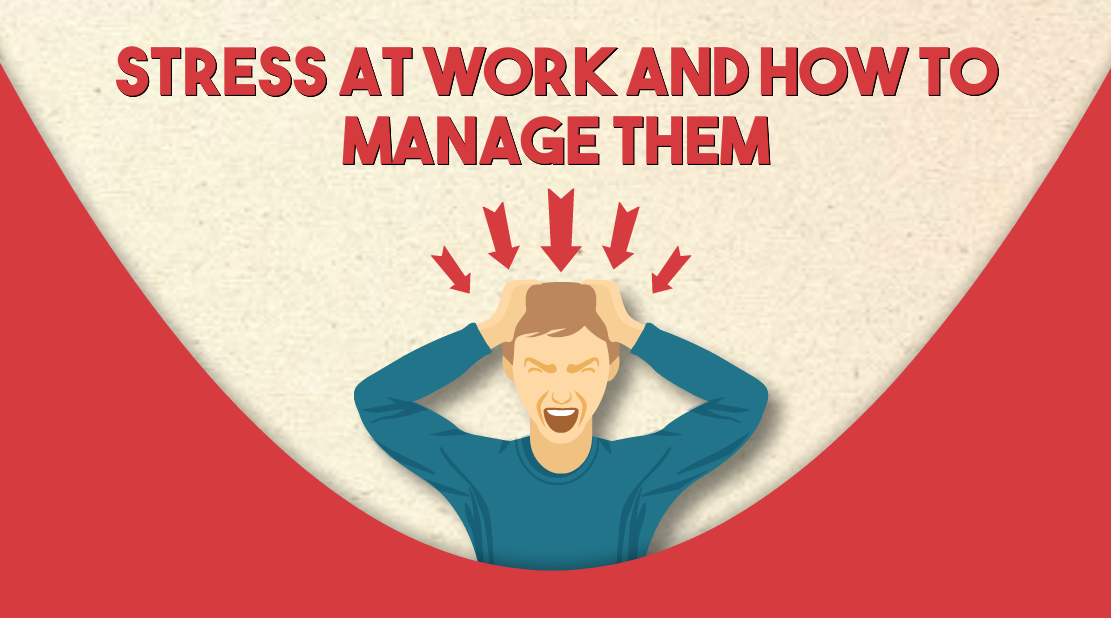Infographic: Stress at work and how to manage them | CircleCare