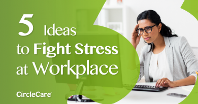 Five-Ideas-to-Fight-Stress-at-Workplace-circlecare