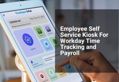 Workday Employee Self-Service Kiosk for Time Tracking and Payroll